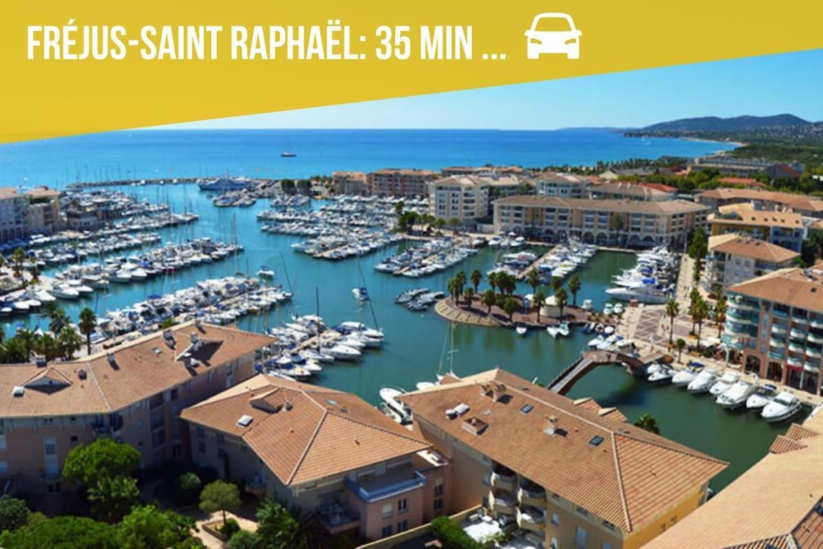 Suite Moulin De La Calade! Vue Tour Hexagonale, Coeur Du Var! Le Luc Eksteriør billede