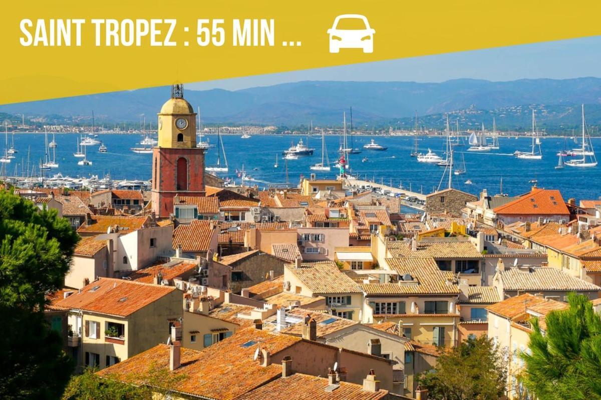 Suite Moulin De La Calade! Vue Tour Hexagonale, Coeur Du Var! Le Luc Eksteriør billede